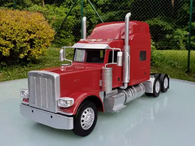 Peterbilt 389 - detailed scale model kit 3D print model