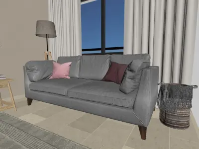 bedroom Z2 S 3D model