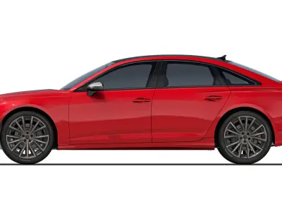 Audi S6 2021 3D model