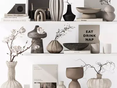 Decorative set H16 3D model