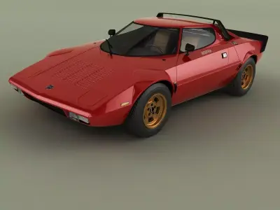 Lancia Stratos HF 3D model