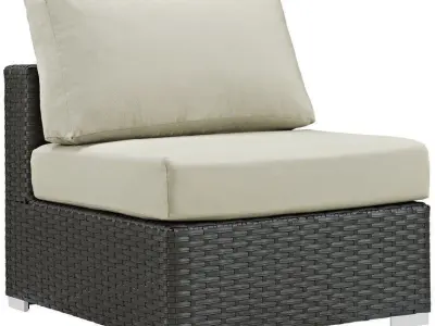 Person Seating Group with Sunbrella Cushions 3D model