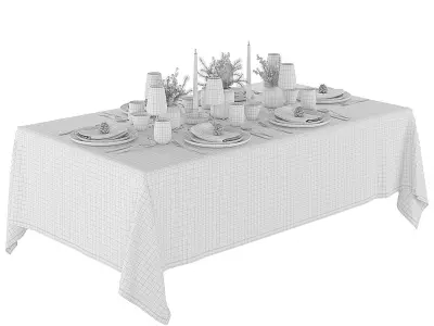 Serving Tableware 13  3D model