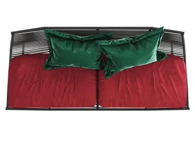 RODA LAZE Garden sofa 3D model