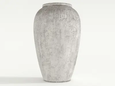 Antique Ceramic Vase - Exquisite 3D Model for Traditional Decor 3D model