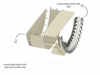 CONSOLE TABLE WITH DETAILES  3D model