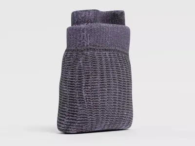 -Folded Socks V3- 3D model