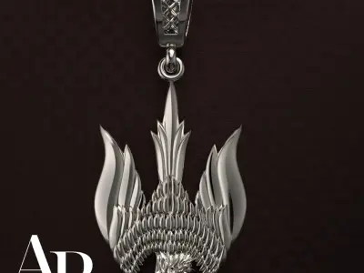 Ukrainian Trident  3D print model