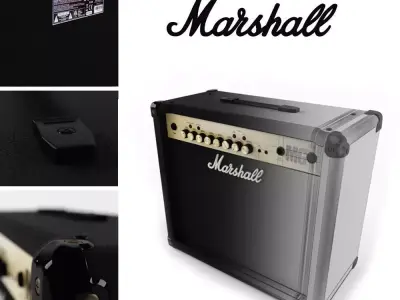 Marshall MG30FX amplifier 3D model