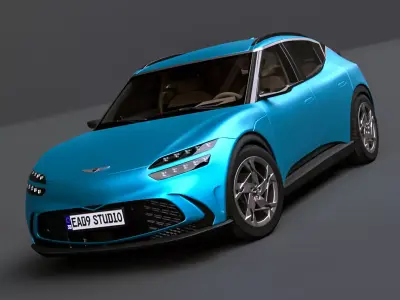 2025 Genesis GV60 3D model