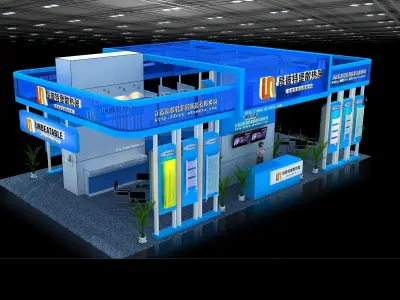 Exhibition - Area - 15X9-3DMAX2009-02 3D model