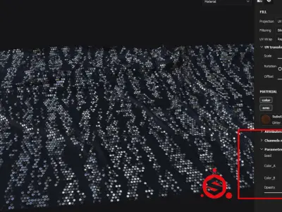 Glitter Fabric Material Texture