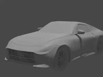 Nissan Z sports car 3D model