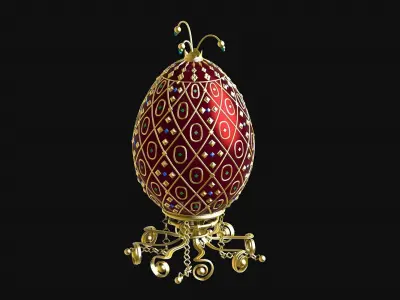 Egg FABERGE R8 3D model