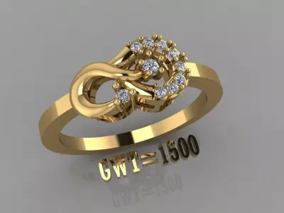 FASION RING  3D model get
