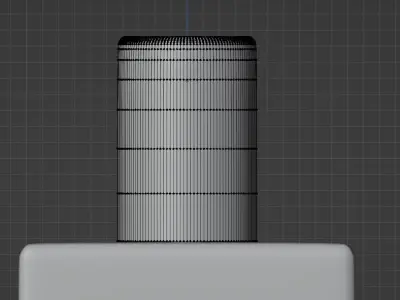 Henry Hemans Perfume Bottle 3D Model Free Blender Free low-poly 3D model