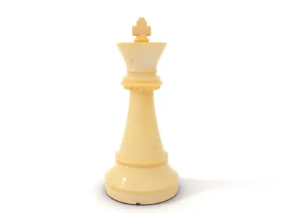 Ivory Chess King model pack Low-poly 3D model