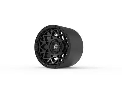 fuel off road UNIT wheel 3d print model 3D print model