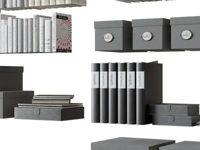 Books BLENDER 3D Model Cycles 3D model