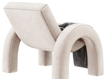 ARCO LOUNGE CHAIR 3D model