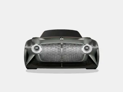 Bentley EXP 100 GT Concept 2019 Low-poly 3D model