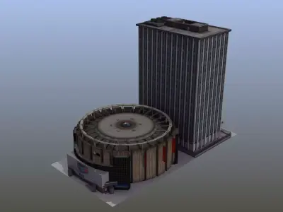 Madison Square Garden NYC 3D model