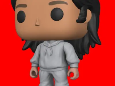 CUSTOM FUNKO POP - SPORT OUTFIT 3D print model