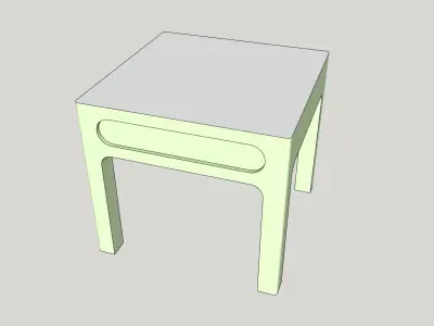 Bank made in SketchUp 3D model