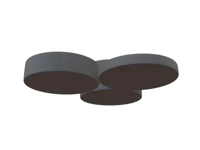 Display Pedestal v1 002 Low-poly 3D model