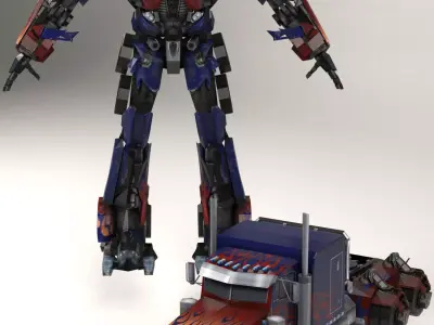 Optimus Prime 3D model