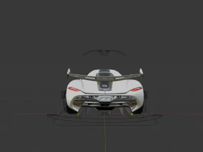 Ultra Realistic Koenigsegg Jesko 3D model 3D model