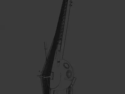 Kora Instrument - High Poly Free 3D model