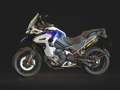 Base model for Triumph Tiger 1200 GT 2022 3D model