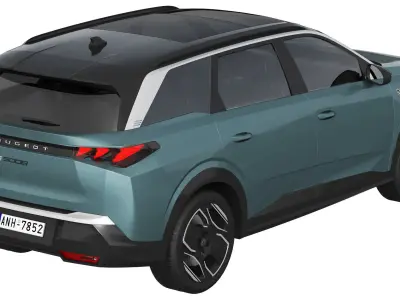 Peugeot E-5008 3D model