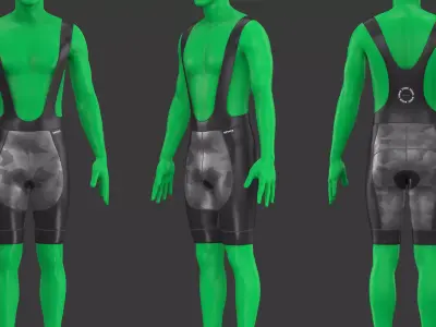 Cycling Bib 3d Model 3D model