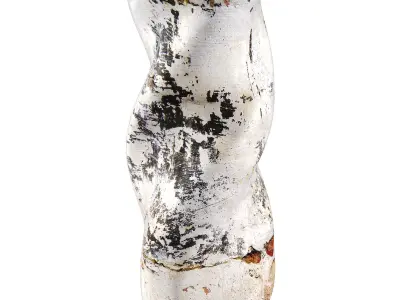 Vase decor Low-poly 3D model