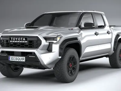 Toyota Tacoma TRD 2024 3D model