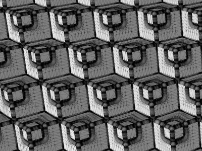 surface for paneling 3D model