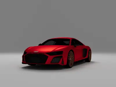 AUDI R8 3D model