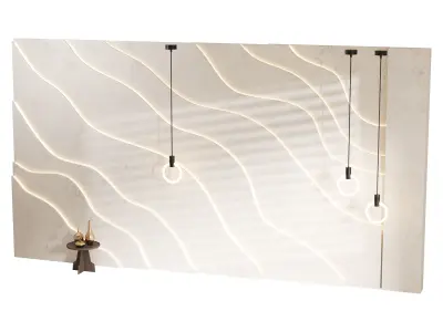 Decorative Wall panel  29 3D model