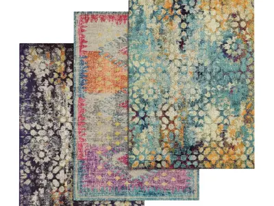 Rug Set 1867 3D model