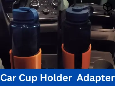 Car Cup Holder Adapter 3D print model