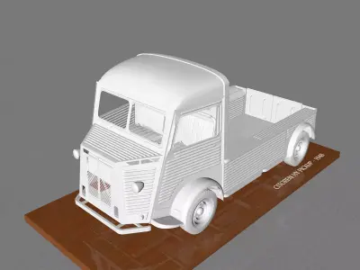 CITROEN HY PICKUP 1948 3D print model