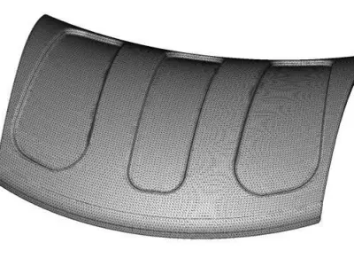 Kids Engineering Car Bonnet 3D print model