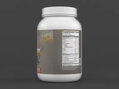 Protein Powder 3D model 170