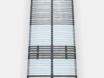 LEIRSUND Slatted bed base 2 3D model