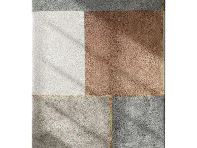 Carpet set 61 3D model