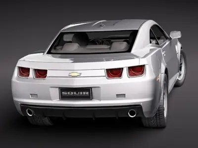 Chevrolet Camaro Base Type CG 2010 3D model