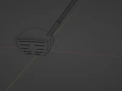 Golf Driver 3D model