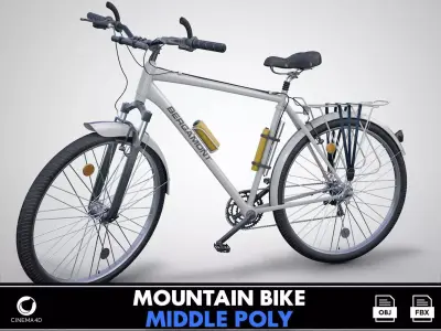 Mountain Bike 3D model 3D model